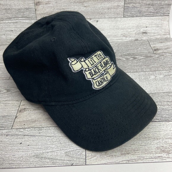 Disney Hocus Pocus Hat I Lit The Black Flame Candle Embroidered Adjustable Cap - Picture 14 of 15